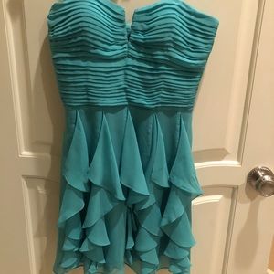 Strapless dress!